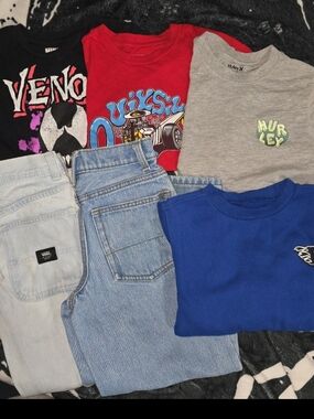 Kids Size 7 Vans And More Fall Bundle